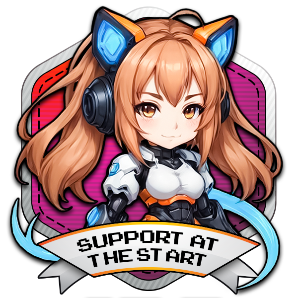 support at the start