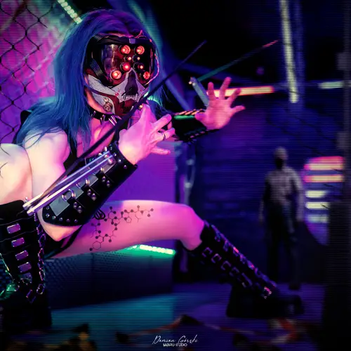 Photo name Cyberpunkowa sesja w barze Afterlife w Gdańsku