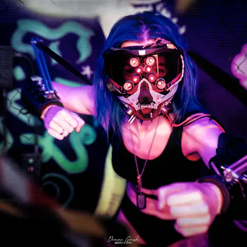Photo name Cyberpunkowa sesja w barze Afterlife w Gdańsku